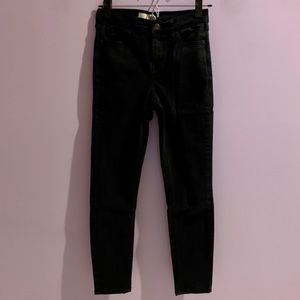 Topshop Black Jamie Jeans